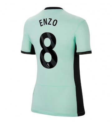 Chelsea Enzo Fernandez #8 Tredje Tröja Kvinnor 2023-24 Kortärmad